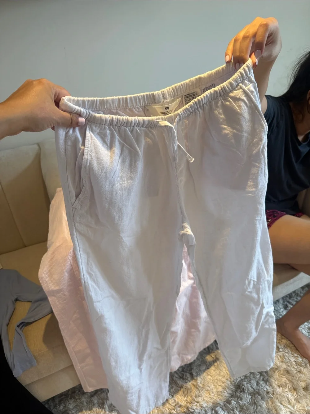 H&M Kids Matching Set - Light Pink & Navy